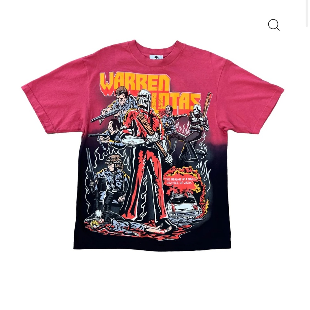 Warren Lotas, Measure of a Man, XL, Red Graphic Men's T-Shirt NWT, Warren Lotas
